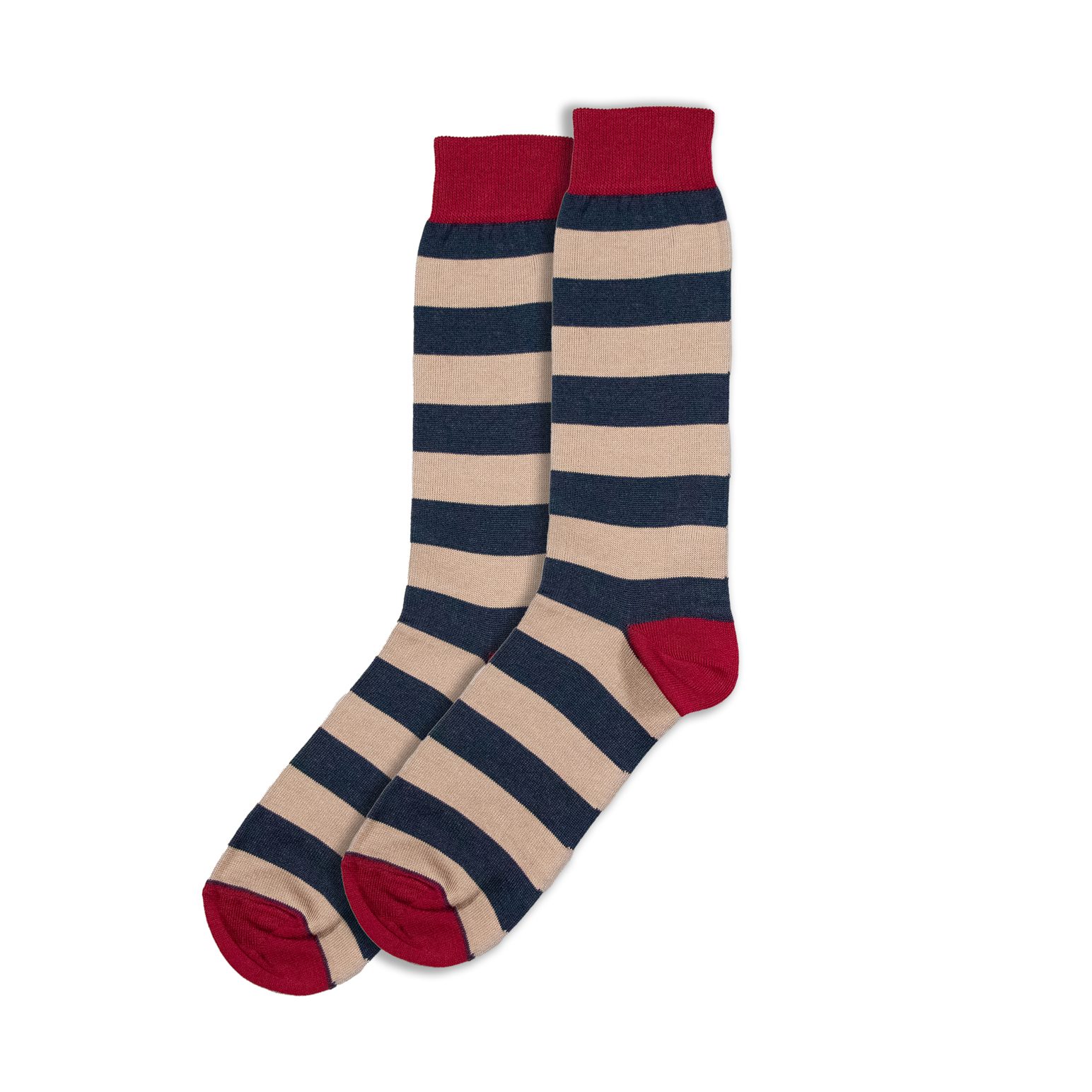 Visconti Block Stripe Socks